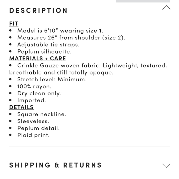 Torrid Peplum Smocked Bodice Cami - Picture 10 of 10